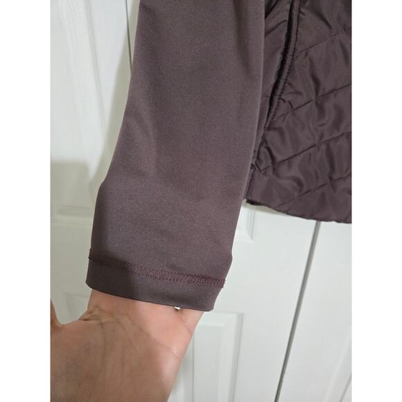 Maurices large women's brown quilted puffer jacket - Picture 2 of 10